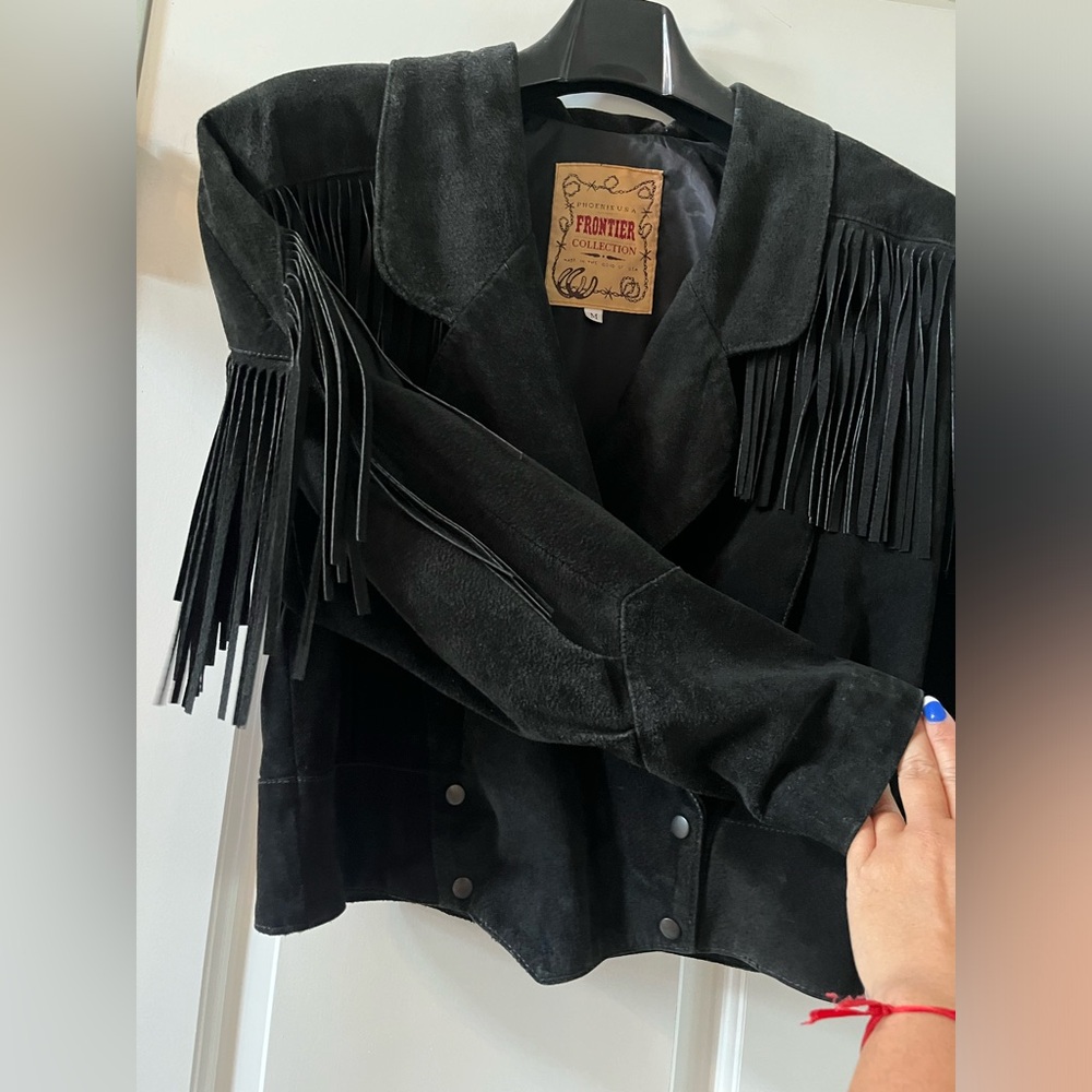 Fringe suede jacket - Picture 2 of 4